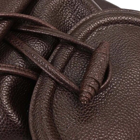 Yves Saint Laurent Brown Backpack 125381 - Picture 5 of 10